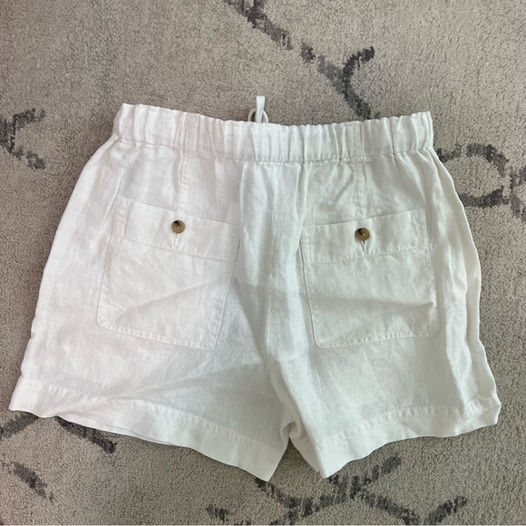 New Mid-Waist Tie-Front Pull-On Shorts - Picture 3 of 4